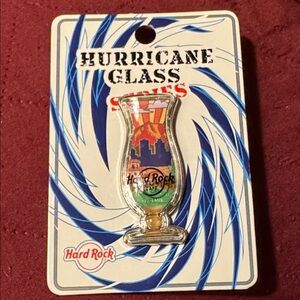 LIMITED EDITION Hard Rock Phoenix Hurricane Glass Series Pin